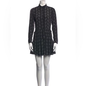 NWT The Kooples Handcuff Chain Silk Dress size 1